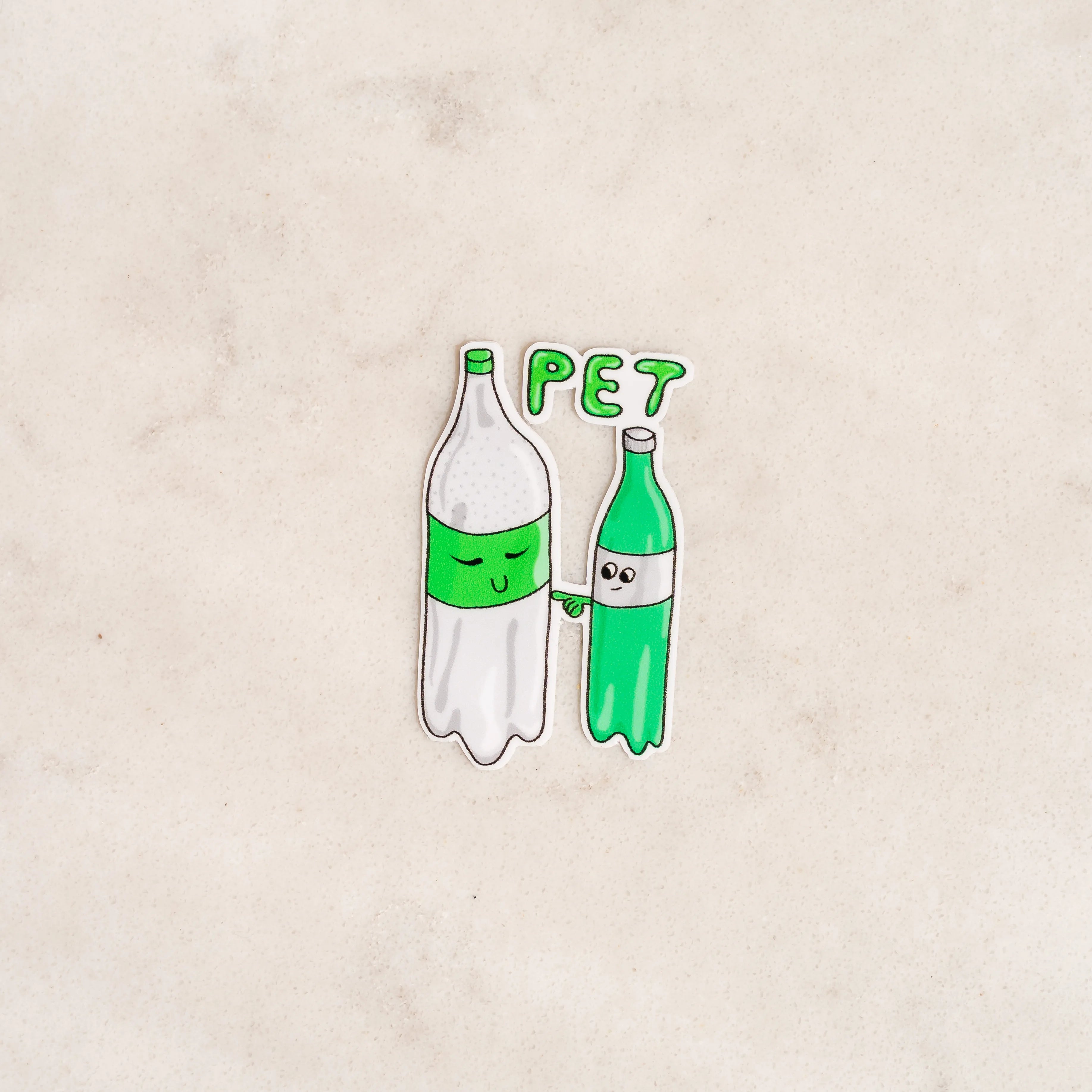 PET | Klistermärke