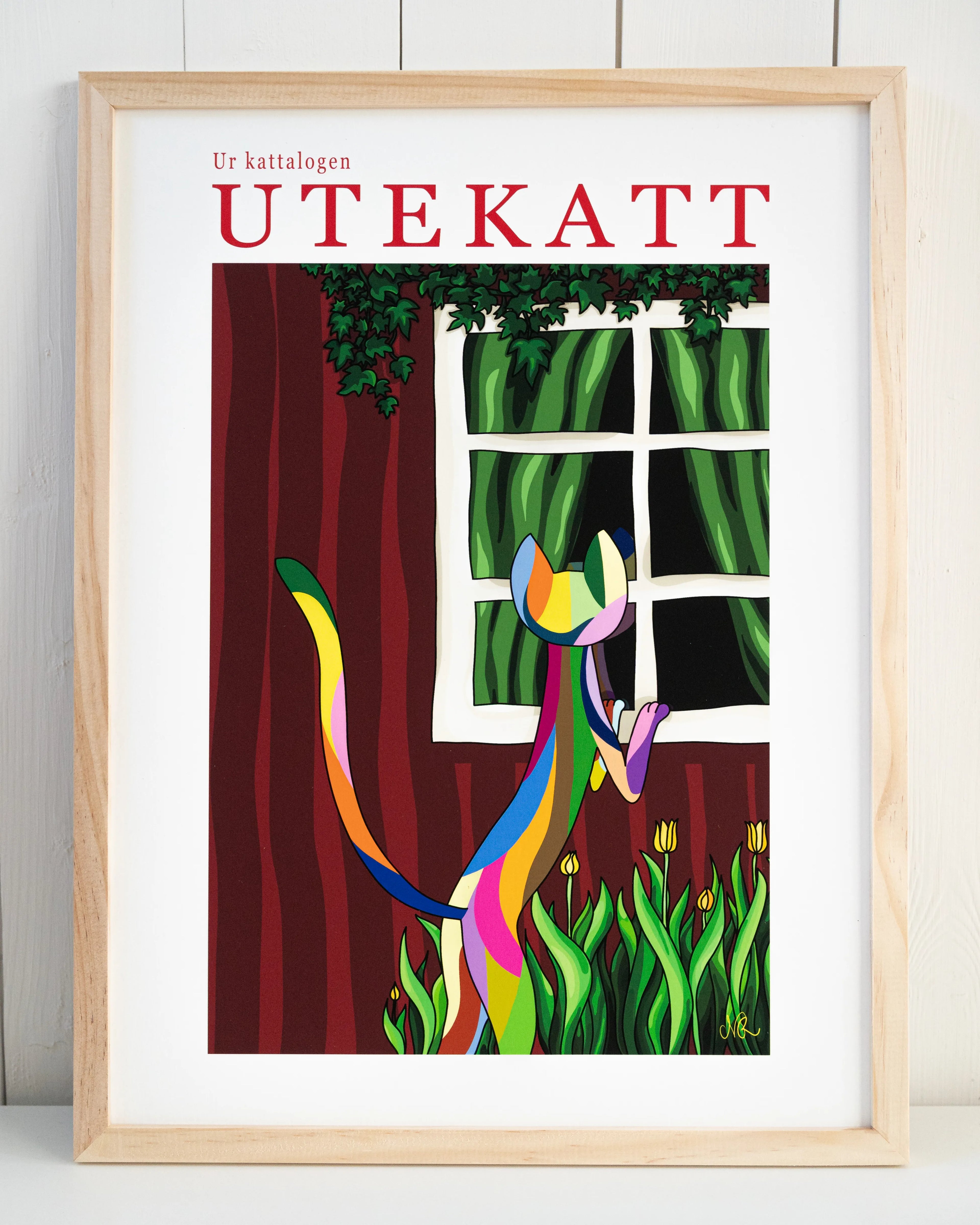 Ur Kattalogen Utekatt | Poster