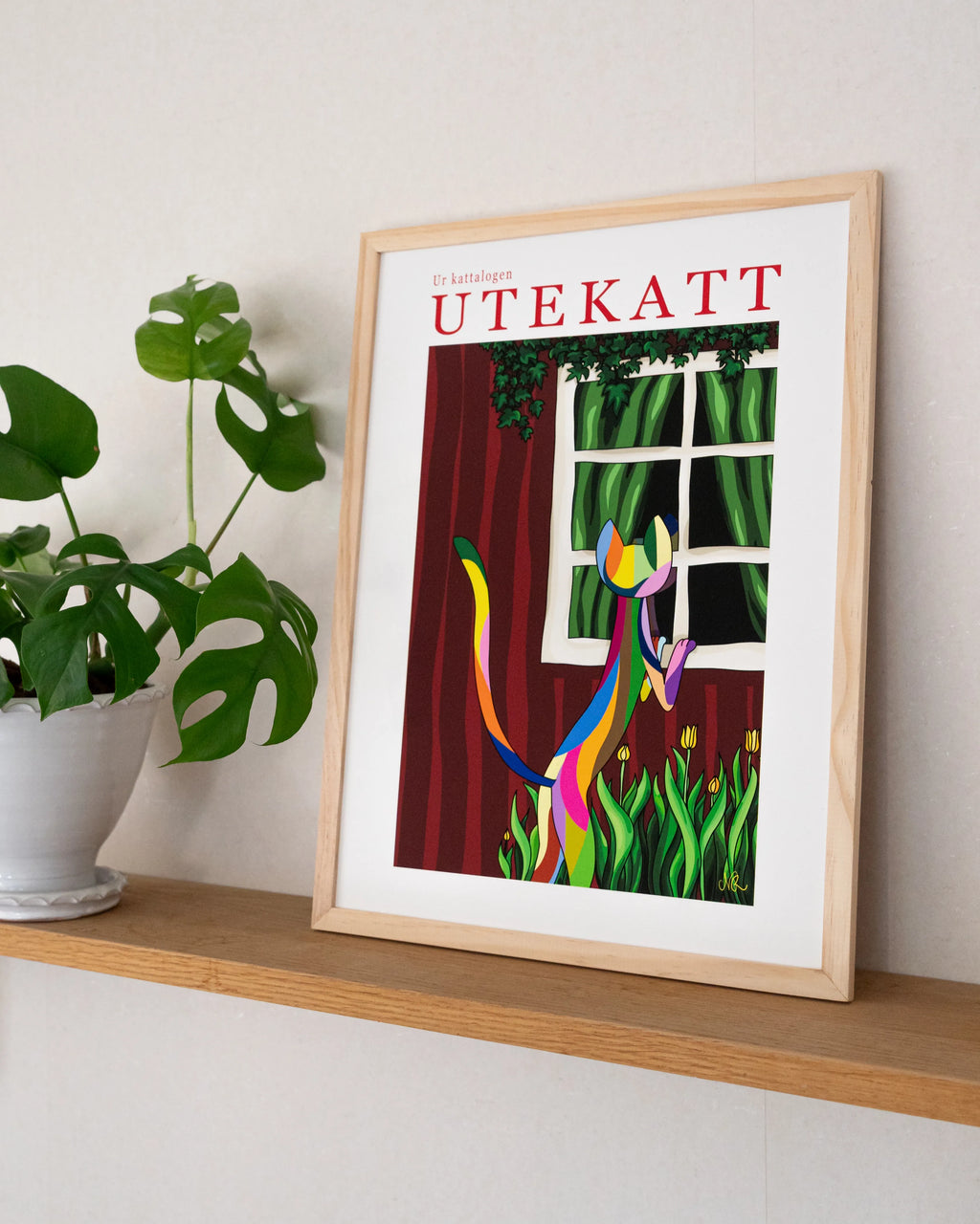 Ur Kattalogen Utekatt | Poster
