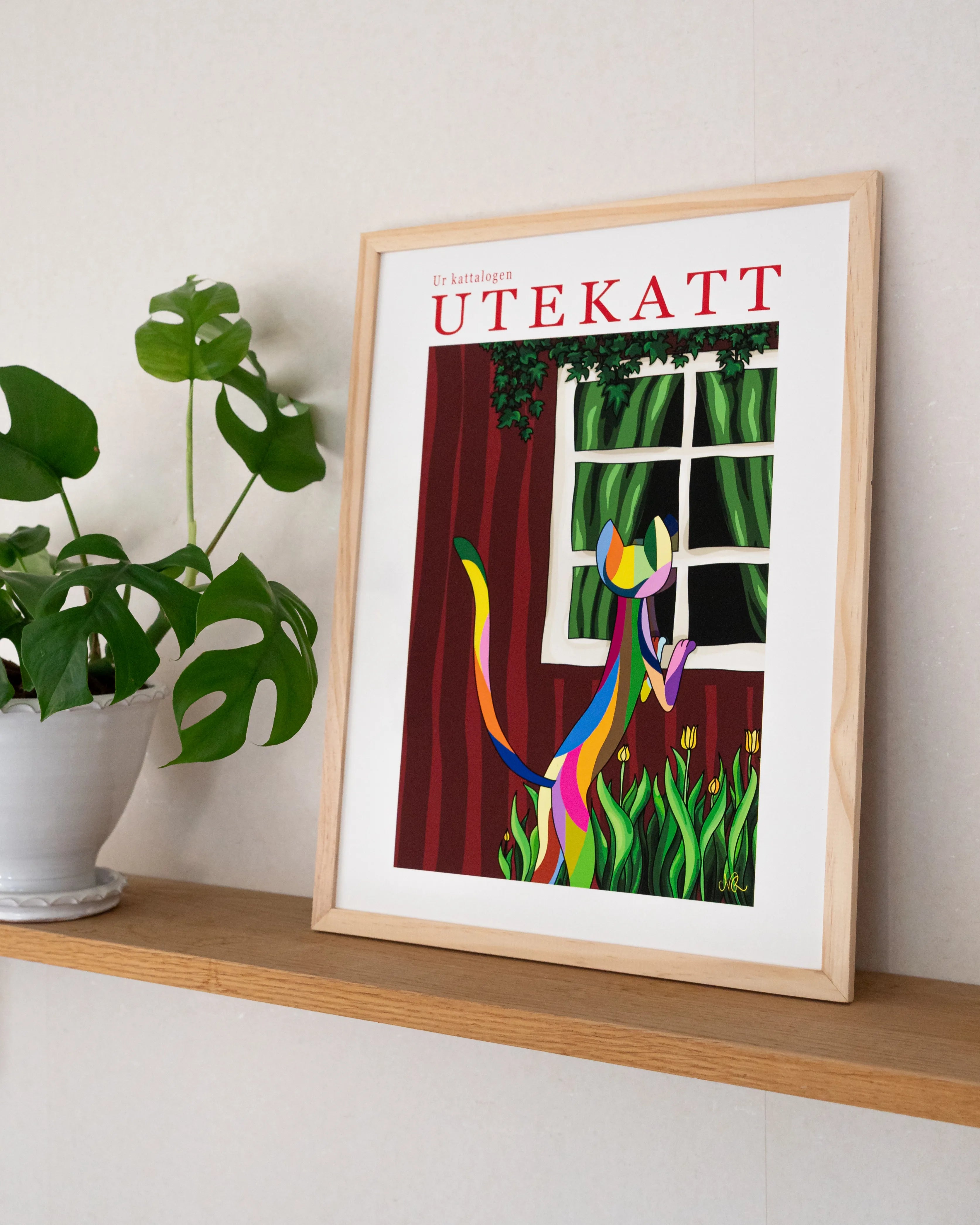 Ur Kattalogen Utekatt | Poster
