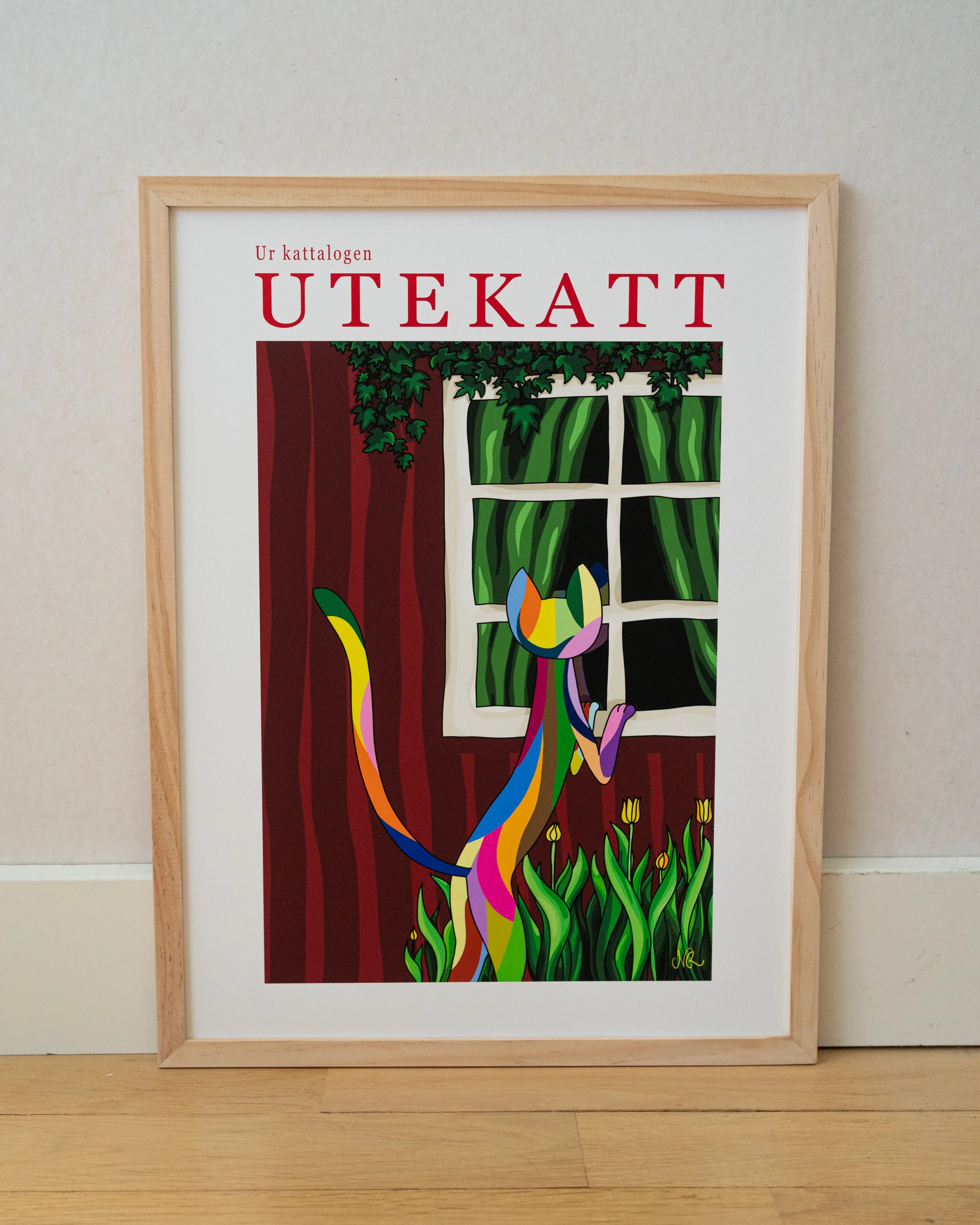 Ur Kattalogen Utekatt | Poster